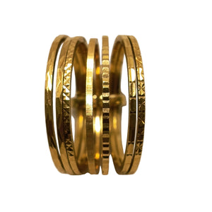 Bague Semainier Or Jaune 18 Carats