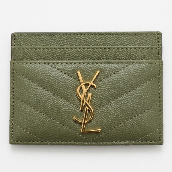 Maroquinerie YSL Graine Vert Sauge Cassandre Port