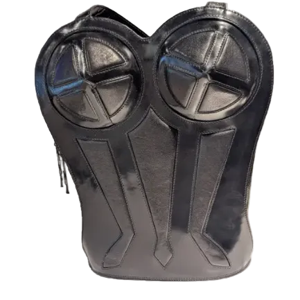 Sac à dos Jean-paul Gaultier Bustier - cuir noir