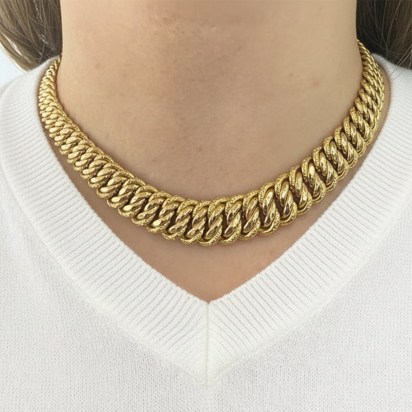 Collier en or jaune 18K - 47.25 G