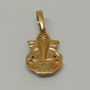 Pendentif Ganesh en Or jaune 18K - 2.52g