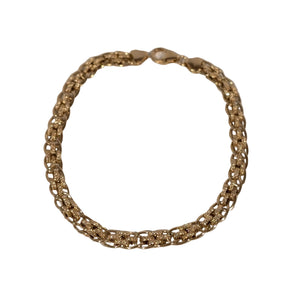 Bracelet Gourmette en Or Jaune 18K - 18cm - 6.41gr