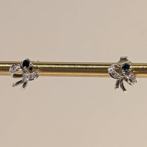 Boucles en Or Blanc 18 Carats