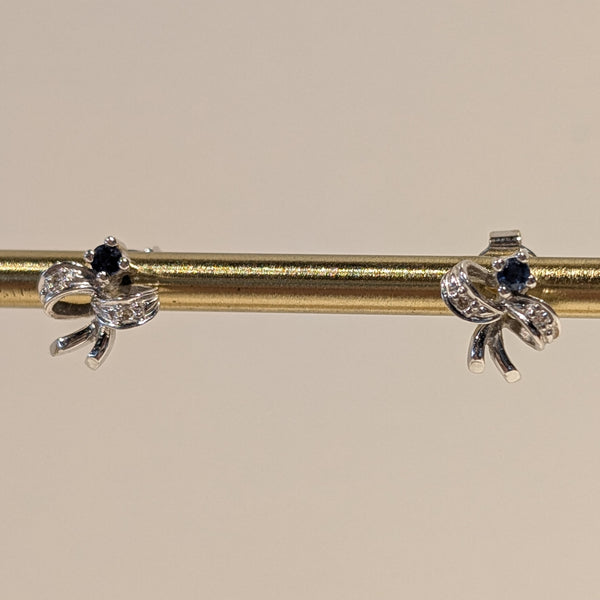 Boucles en Or Blanc 18 Carats