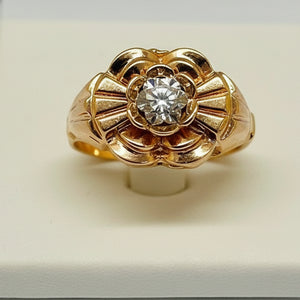 Bagues en Or Jaune 18 Carats avec Oxyde