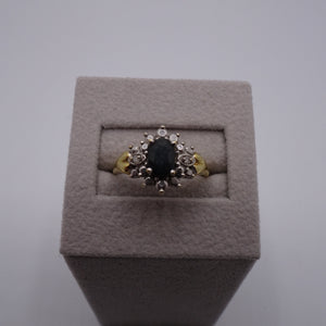 Bague Marguerite Or Jaune 18K - Taille 53