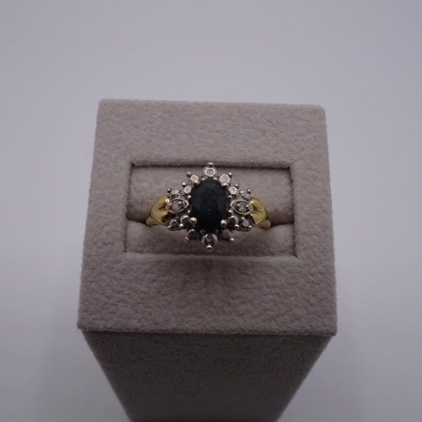 Bague Marguerite Or Jaune 18K - Taille 53