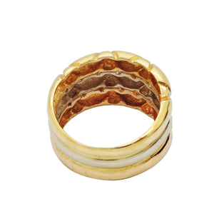 Bague en Or jaune, Or Rose, Or Blanc 18 carats