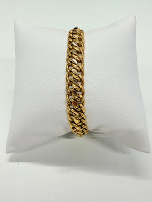 Bracelet en or jaune 18 K - 15.44 G