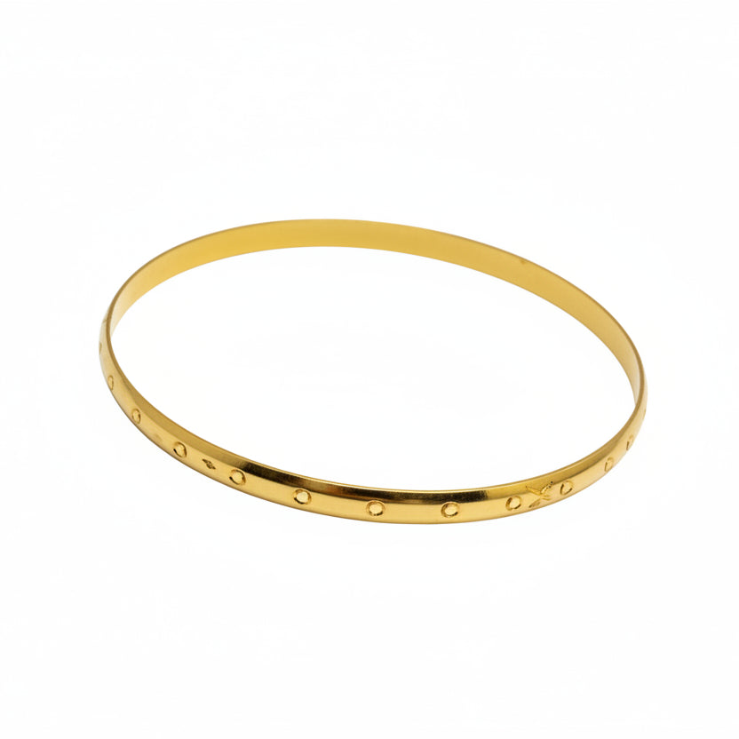Bracelet Jonc fermé en or jaune 18K - 11.52 G