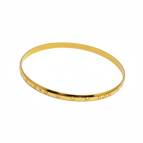 Bracelet Jonc fermé en or jaune 18K - 11.52 G