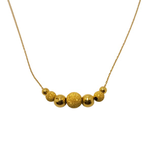 Collier en Or Jaune 18 Carats Maille Fine