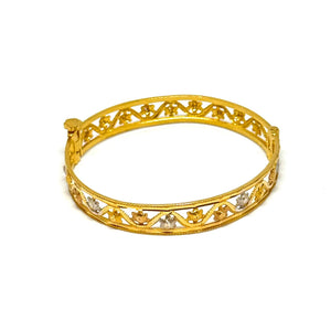 Bracelet Jonc en Or Jaune 21K