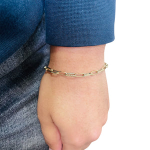 Bracelet en Or Jaune 14K - 2.13 Grs