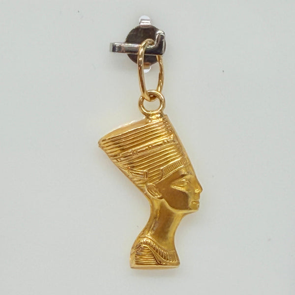 Pendentif Nefertiti en Or Jaune 18k