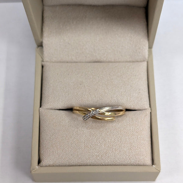 Bague en Or Jaune 18K Taille-55