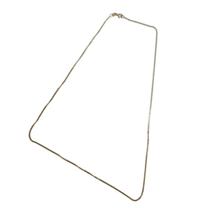 Collier Matinée Gourmette en Or Jaune 18K