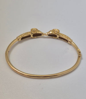 Bracelet Jonc Or Jaune 18K 15.80 Grs