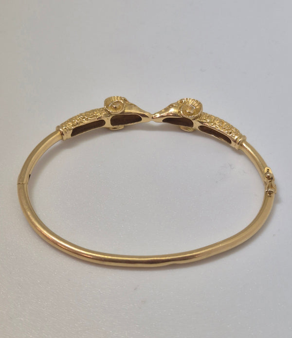 Bracelet Jonc Or Jaune 18K 15.80 Grs