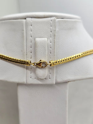 Collier Serpent Or Jaune 18 K - 7.36 G