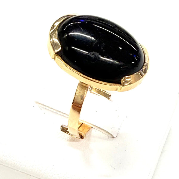 Bague réglable en or jaune 18k  Poids - 3.52 Grs Taille-Réglable plus petit 58 au plus grand 70