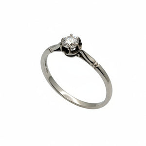 Bague en Or blanc 18 carats - Taille 54