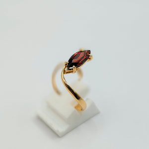Bague ancienne en or jaune 18 K - Taille 49 - 3.94 G