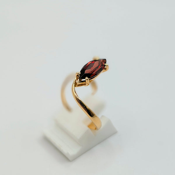 Bague ancienne en or jaune 18 K - Taille 49 - 3.94 G
