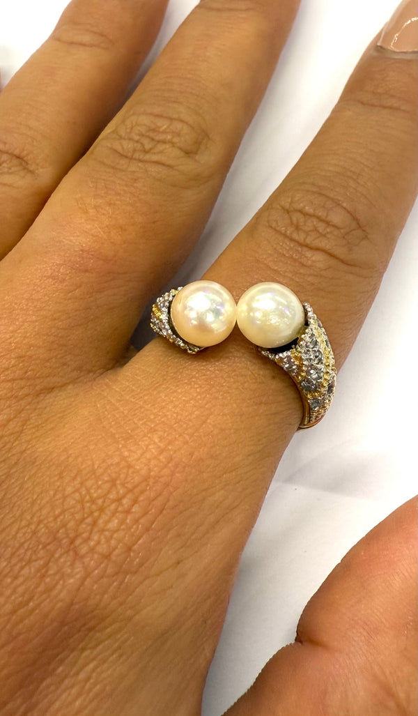 Bagues en Or Jaune 18K Taille-57