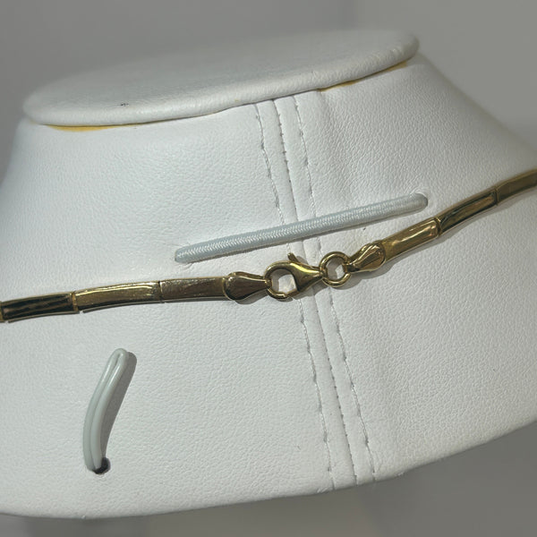 Collier Ras du Cou Or Jaune 18K - 25.34g