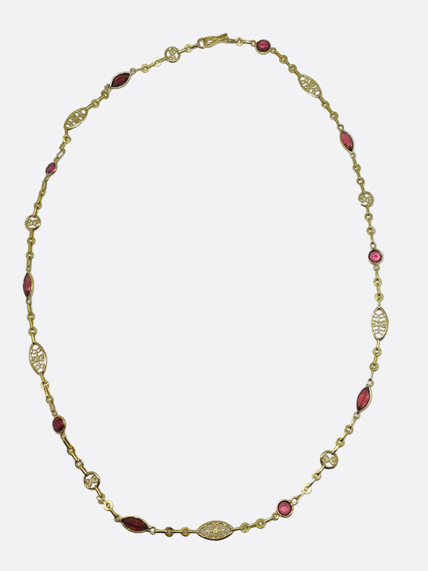 Collier Princesse en Or Jaune 18 K - 11.67 G