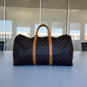 Louis Vuitton Keepall 50 Vintage en Toile Monogram