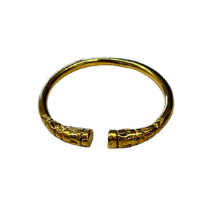 Bague jonc en or jaune 18k - Taille 66