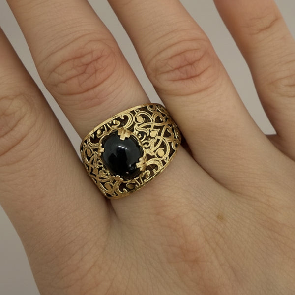 Bagues en or jaune 18k -  4.56 G