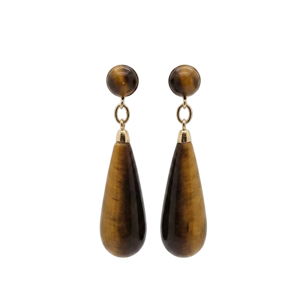 Boucles d'oreilles en Or Jaune 18K - 9.04 Grs