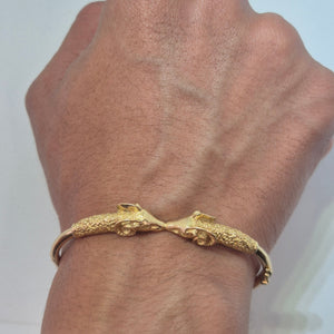 Bracelet Jonc Or Jaune 18K 15.80 Grs