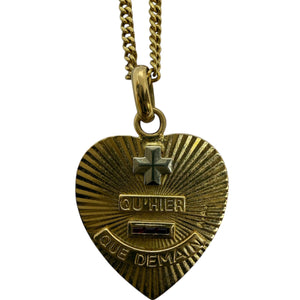 Pendentif Médaille en Or Jaune 18K - 2.02g