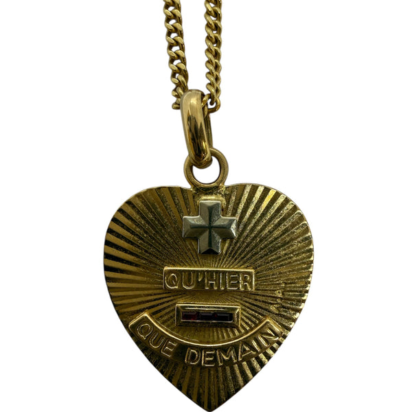 Pendentif Médaille en Or Jaune 18K - 2.02g