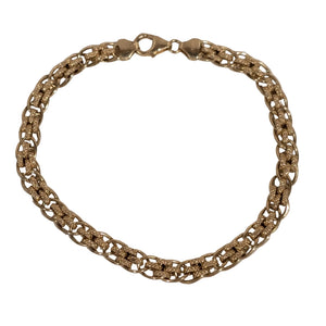 Bracelet Maillon Fantaisie en Or Jaune 18K