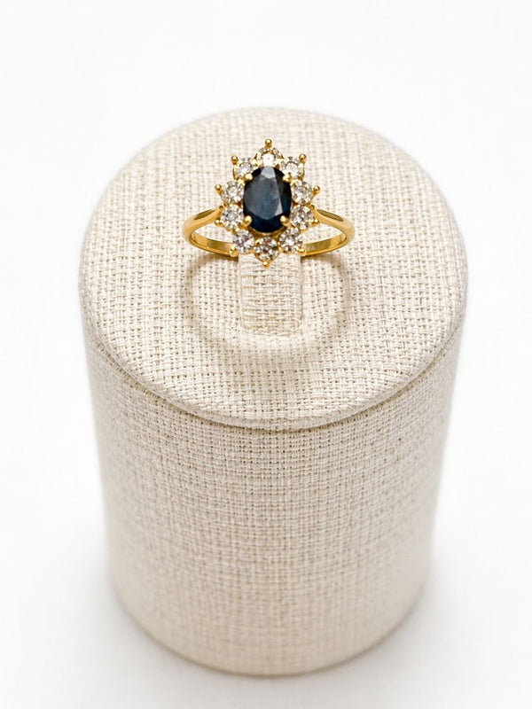 Bague Marguerite Or 18 K - Taille 52 -  2.60 G