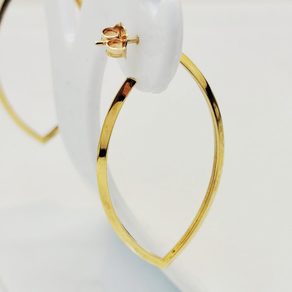 Boucles d'oreilles en Or jaune 18K -  2.12G