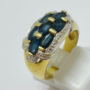 Bague en Or jaune 18K - 6g