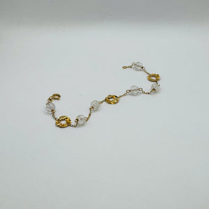 Bracelet Maillon Cheval en Or Jaune 18K - 4.01 Grs