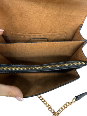 Sac à main Coach Klare Noir / Doré