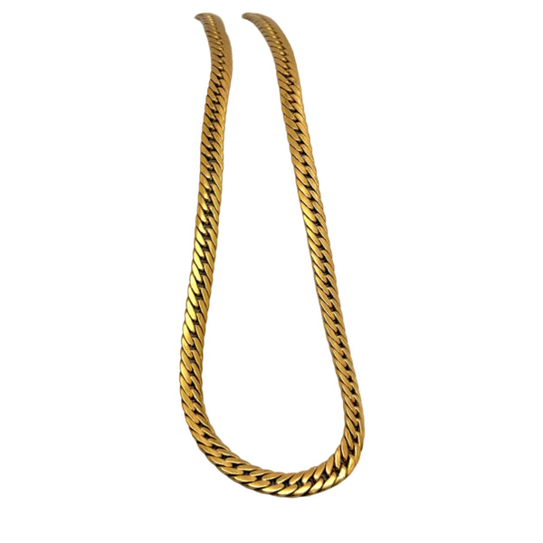 Chic Collier Ras du Cou Anglaise Or Jaune 18