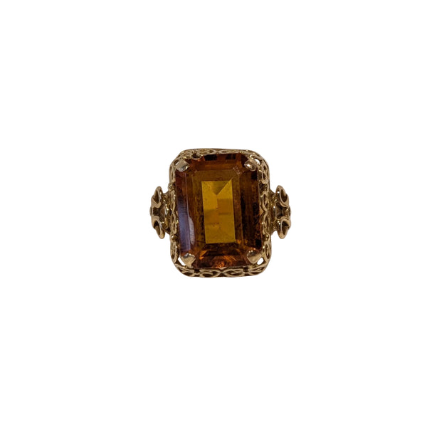 Bague en Or Jaune 18K - 5.81 Grs - Taille 56