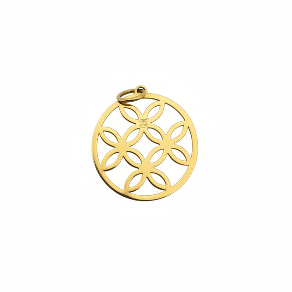 PENDENTIF Symbole Or Jaune 18 K - 1.10 Grs