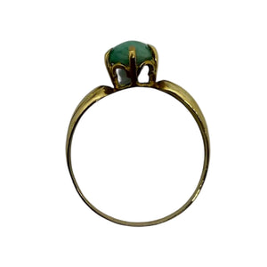 Bague en Or Jaune 18K avec Tanzanite