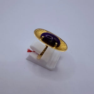 Bague en Or Jaune 18K - Taille 52 - 4.31G