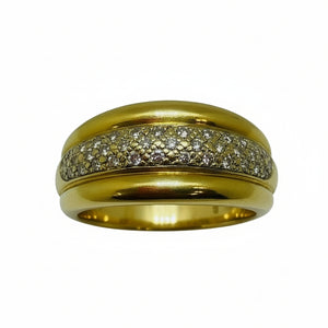 Bague en Or Jaune 18k - 3.40 G